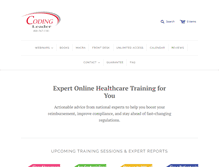 Tablet Screenshot of coding-advisor.com